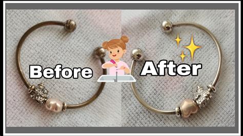 pandora mesh bracelet|how to clean a tarnished pandora bracelet.